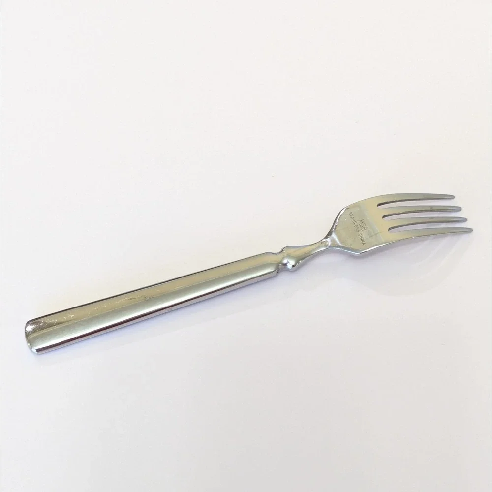 MSE Martha Stewart EMPIRE Stainless Flatware Salad Fork Heavy Handle 7 1/4